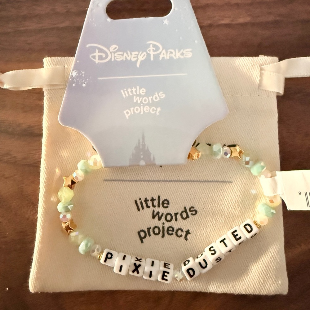 Disney Pixie Dusted Stretch Bead Bracelet Little Words Project